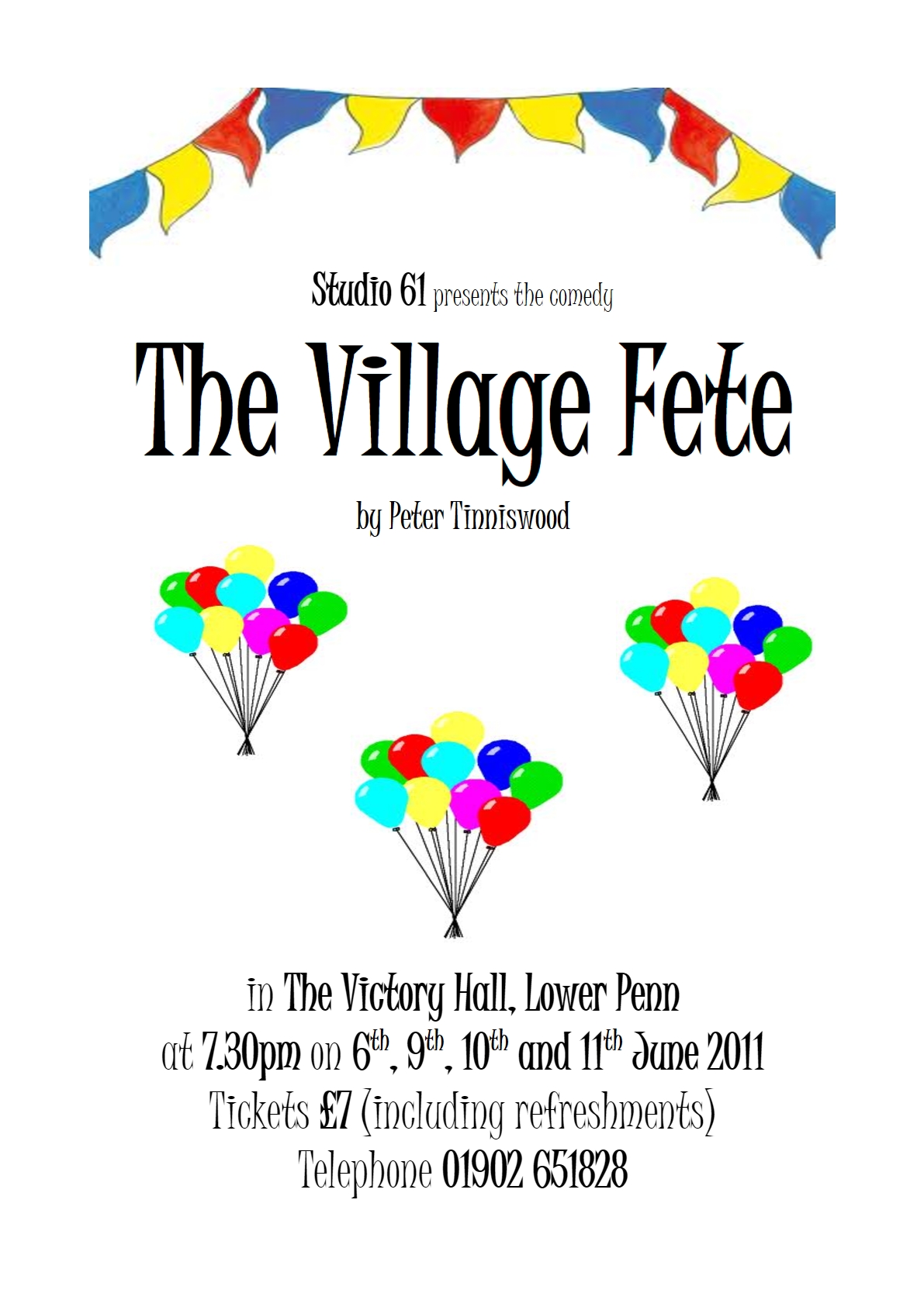 Village Fete flyer